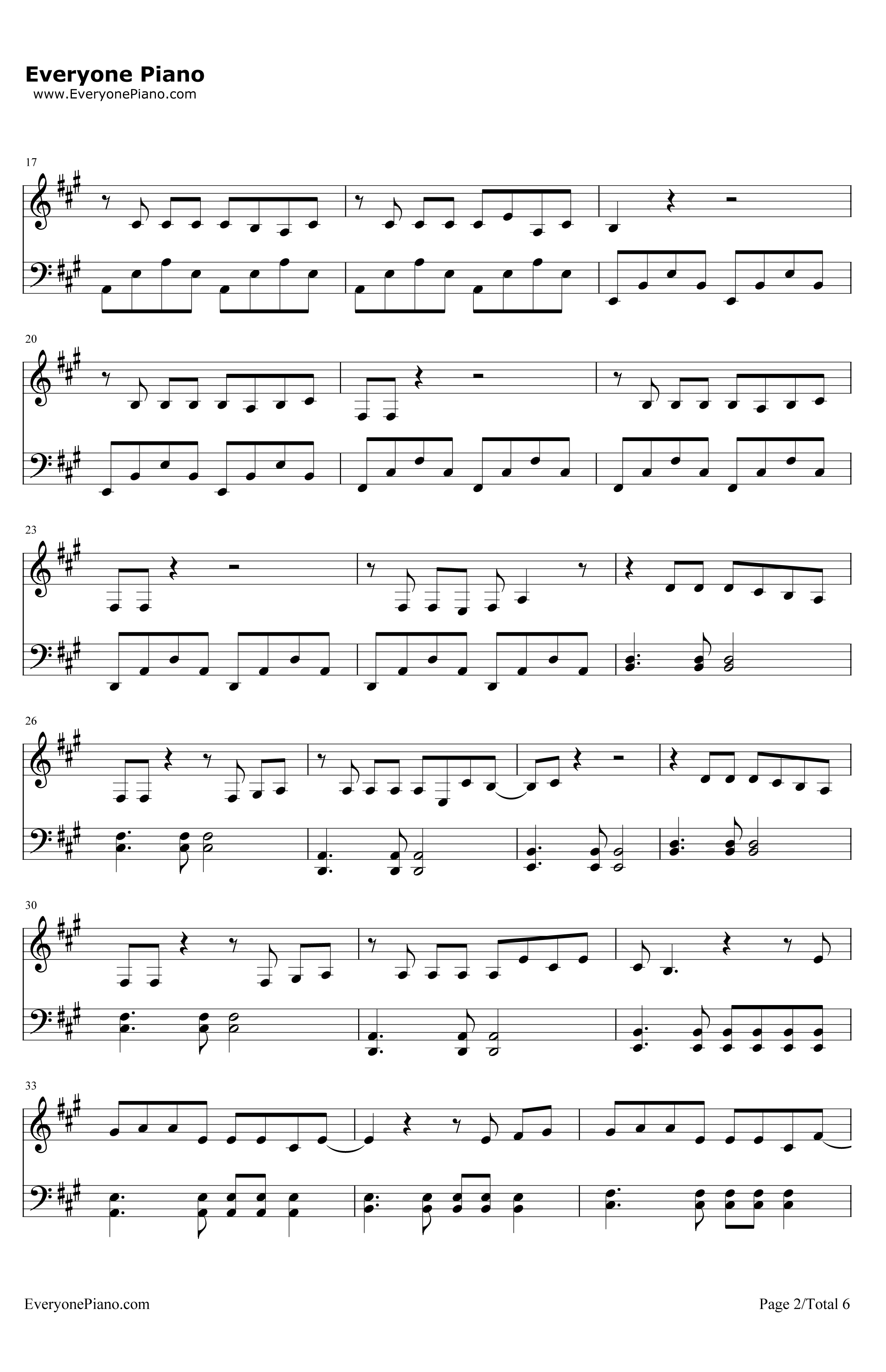 欢乐颂钢琴谱-张江-欢乐颂主题曲2