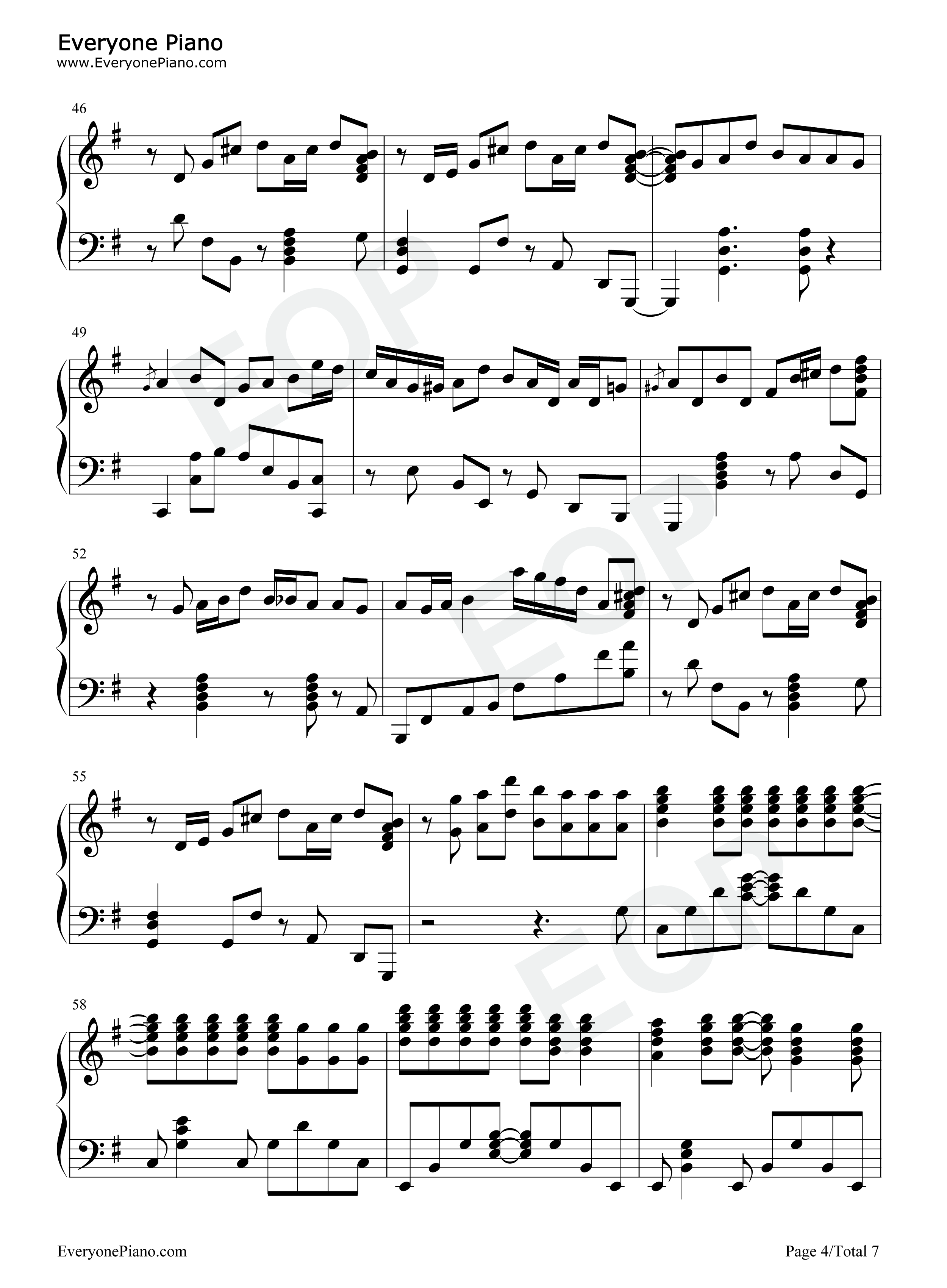 Taunt钢琴谱-Lovejoy4
