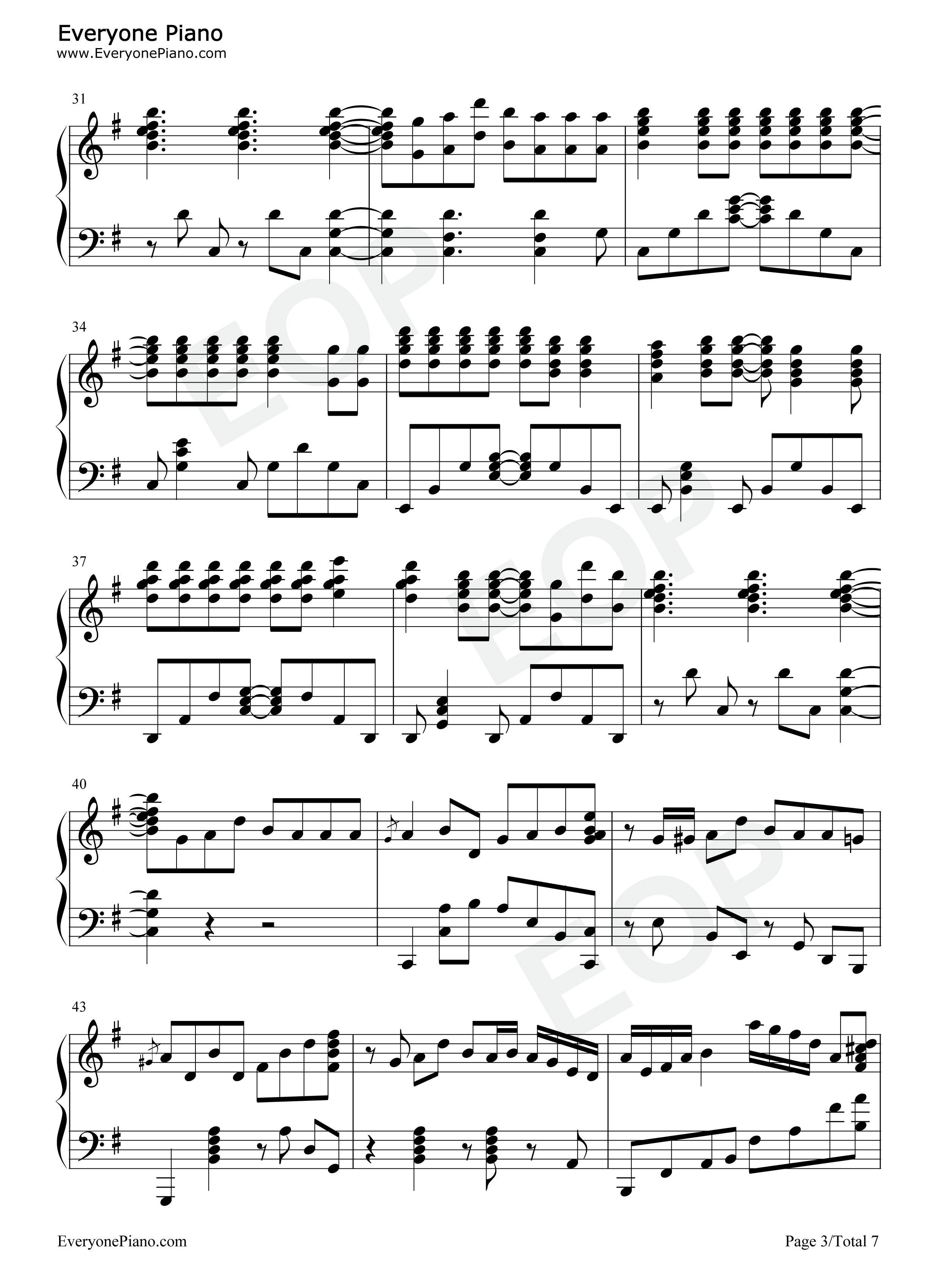 Taunt钢琴谱-Lovejoy3