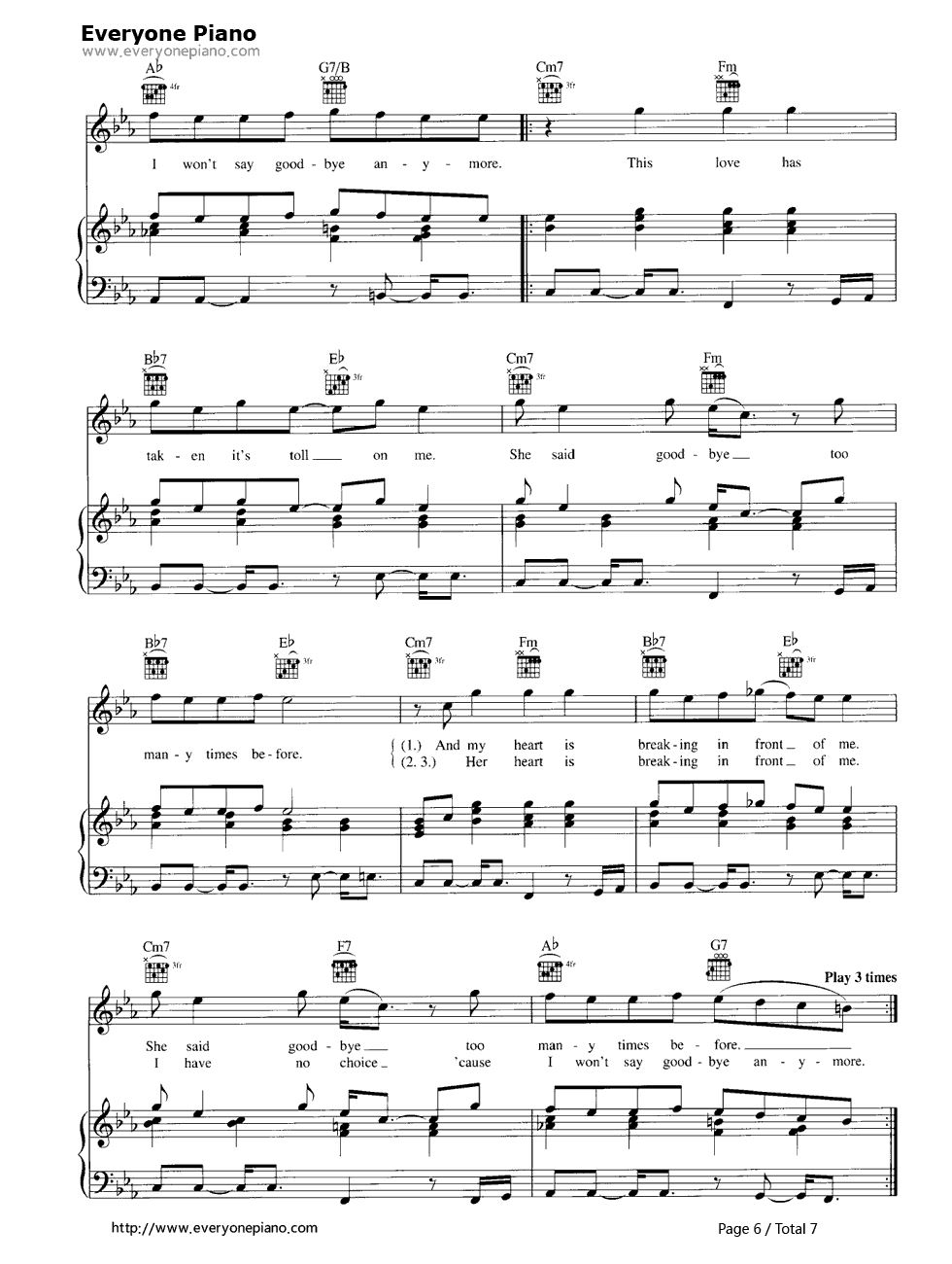 This Love钢琴谱-Maroon 56