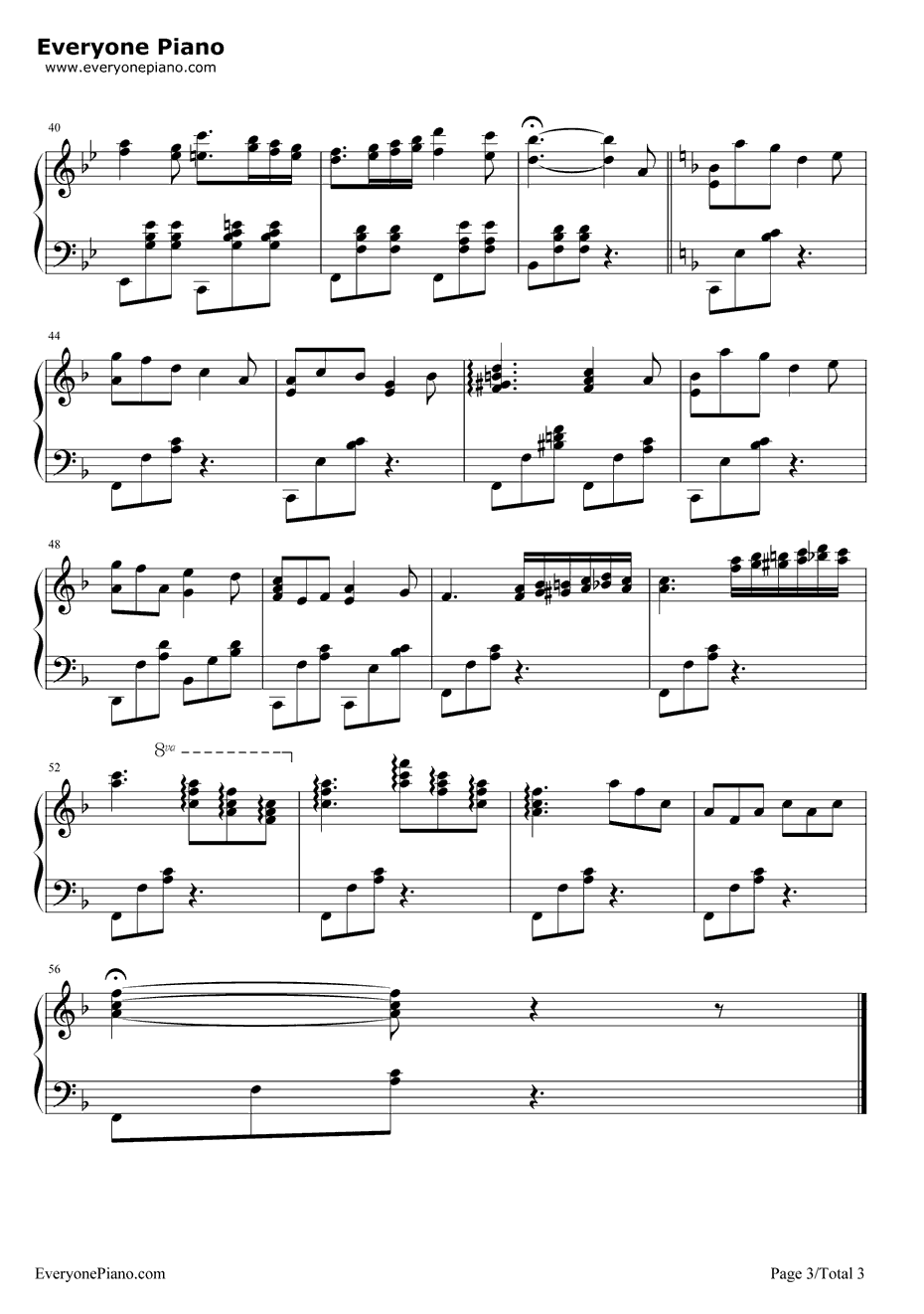 花之歌钢琴谱-兰格3