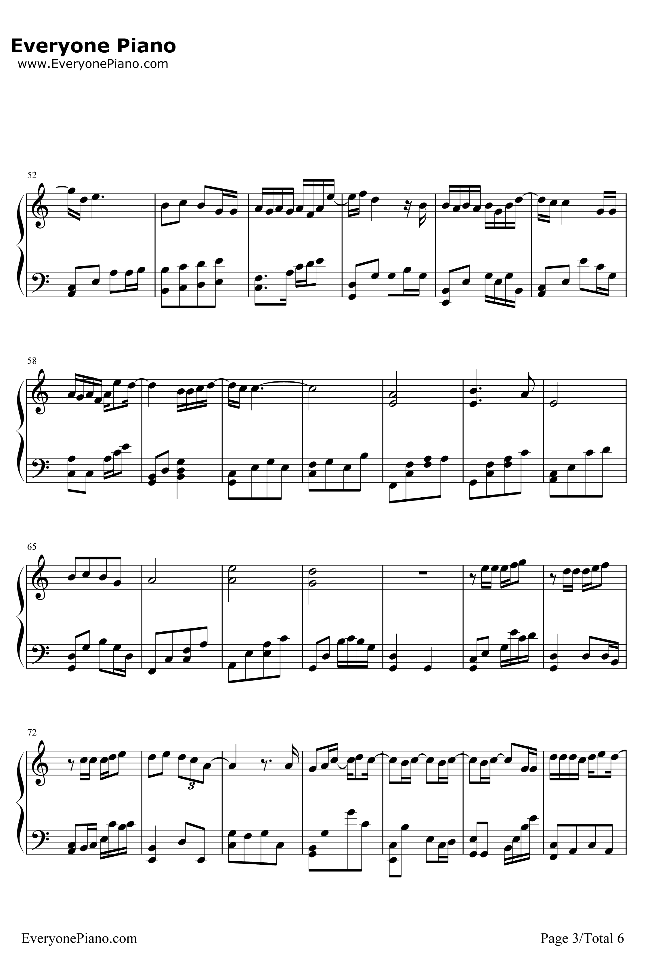 绅士钢琴谱-薛之谦-完整版3