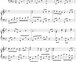 枫林钢琴谱-西山居-剑网3原声音乐