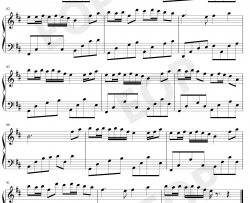 WindyHill钢琴谱-羽肿-很美的钢琴曲