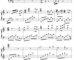 唐门唐家堡钢琴谱-西山居-剑网3唐门背景音乐
