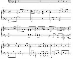 UNISONIA钢琴谱-TRUE-BuddyComplexOP