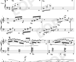 梦中的婚礼钢琴谱-理查德·克莱德曼-现代改编版带爵士风