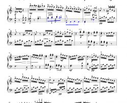 C大调奏鸣曲K.545第3乐章钢琴谱-莫扎特