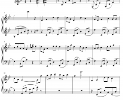 千年风雅钢琴谱-周子雷-来自星星的继承者们OST