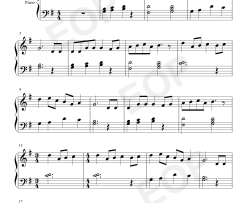 The Twelve Days of Christmas钢琴谱-Frederic Austin