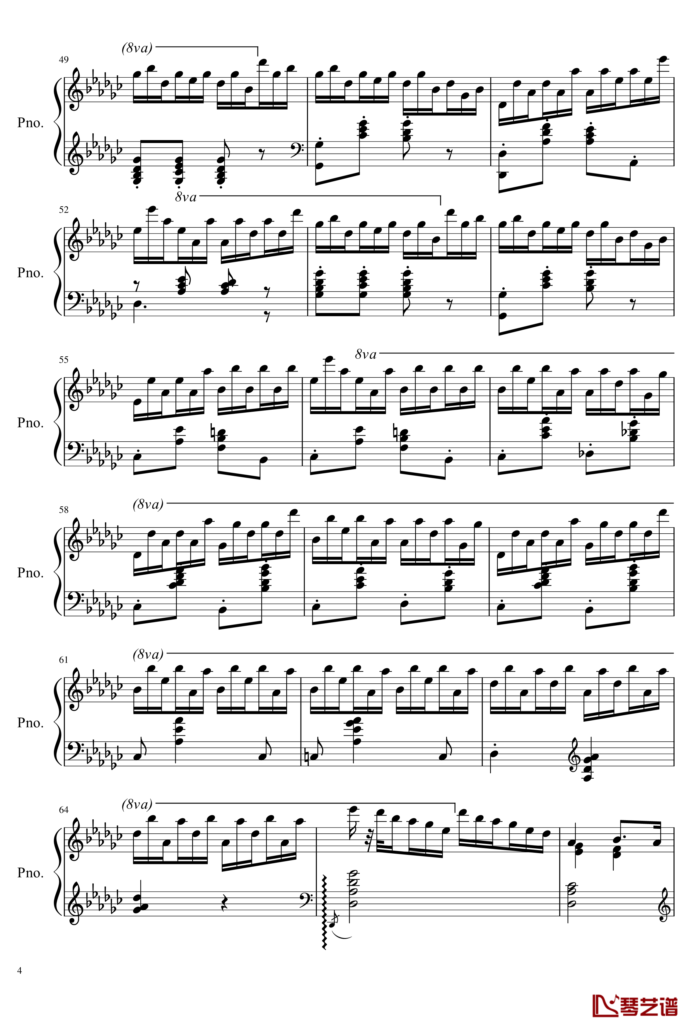 Chopin_Etude_5_Speed_Version钢琴谱-肖邦-chopin4