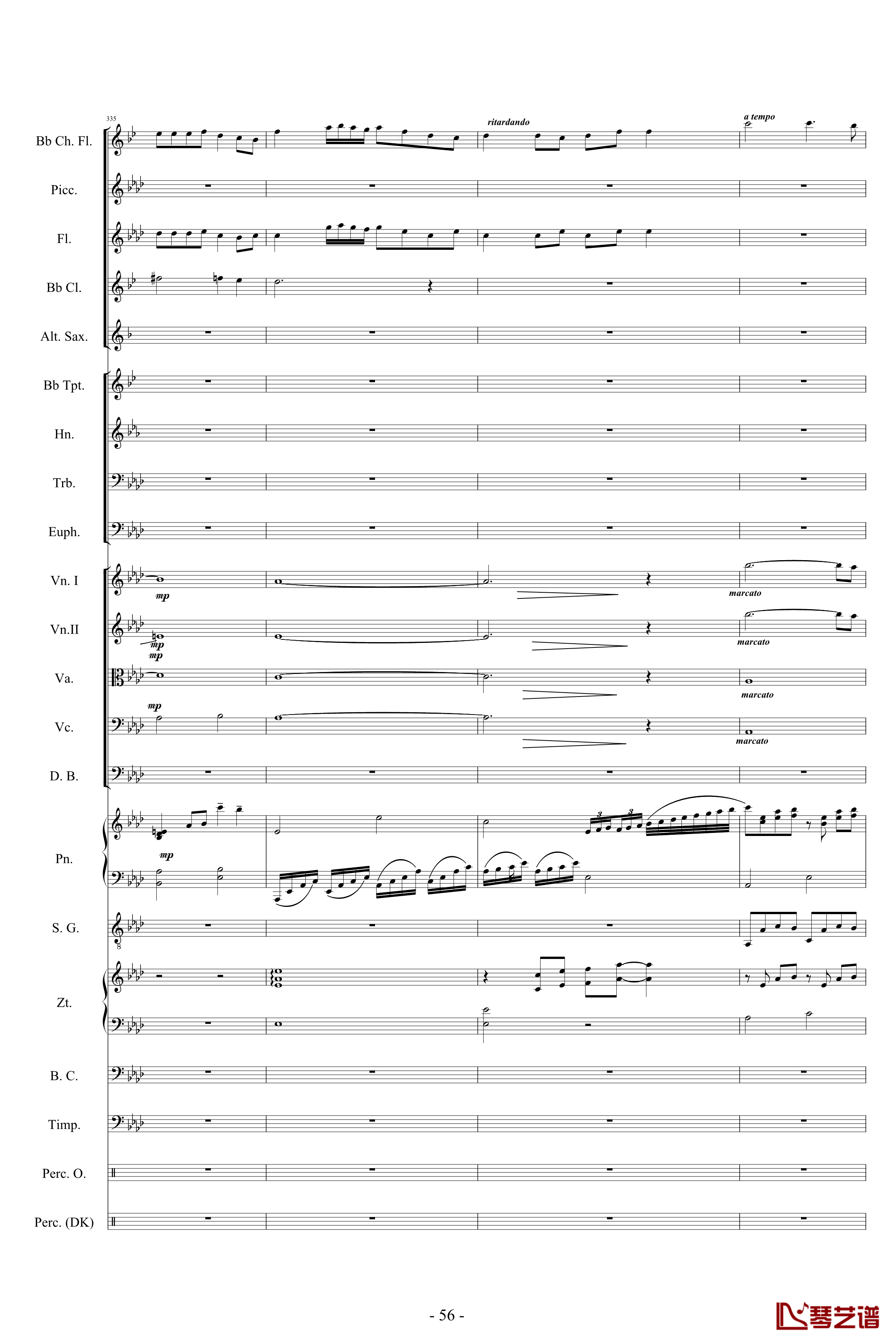迪士尼組曲-小交響樂版钢琴谱-Disney Medley-迪士尼56