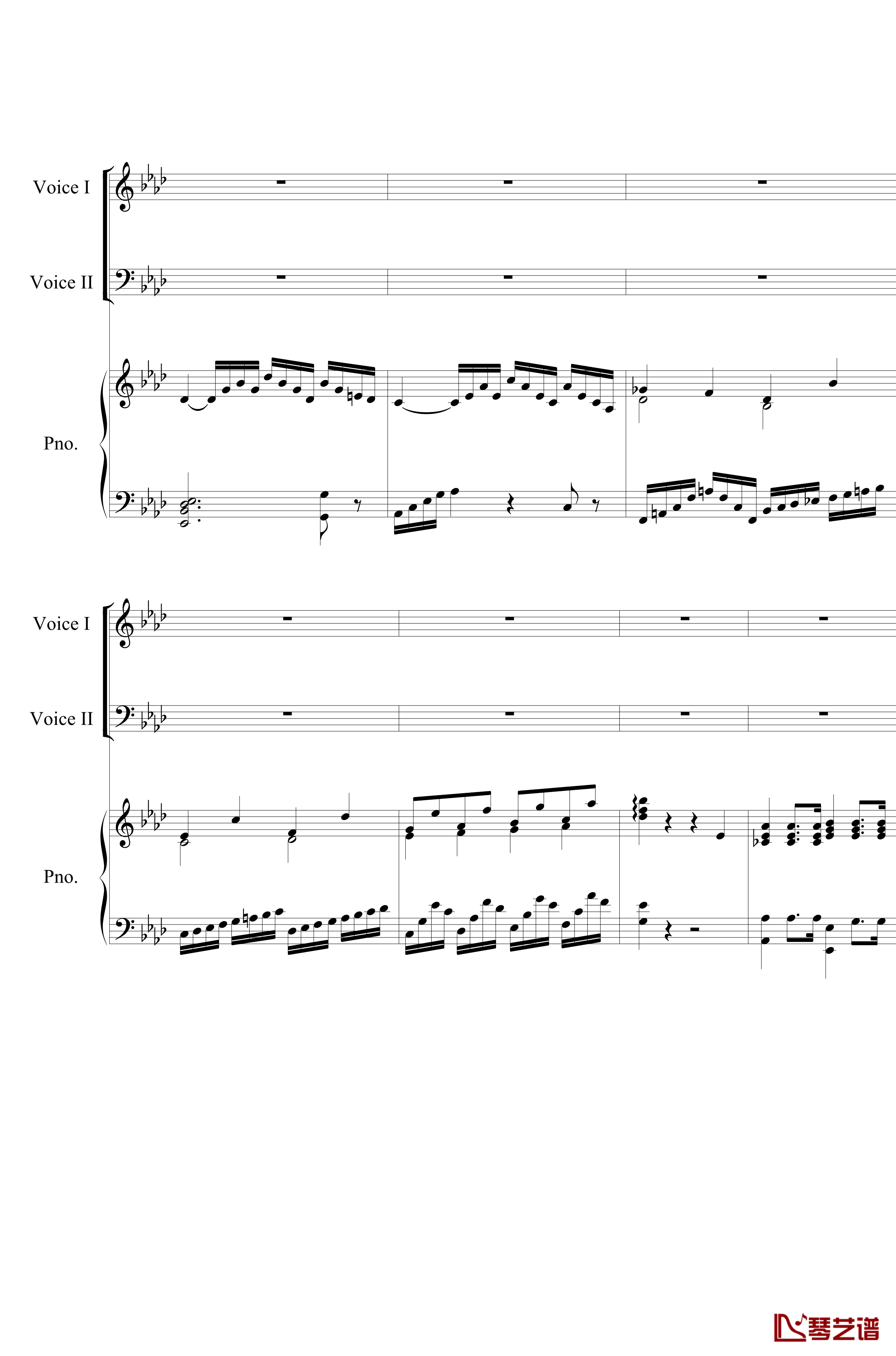 Piano Concerto No.2 钢琴谱-mov.3-nzh193434