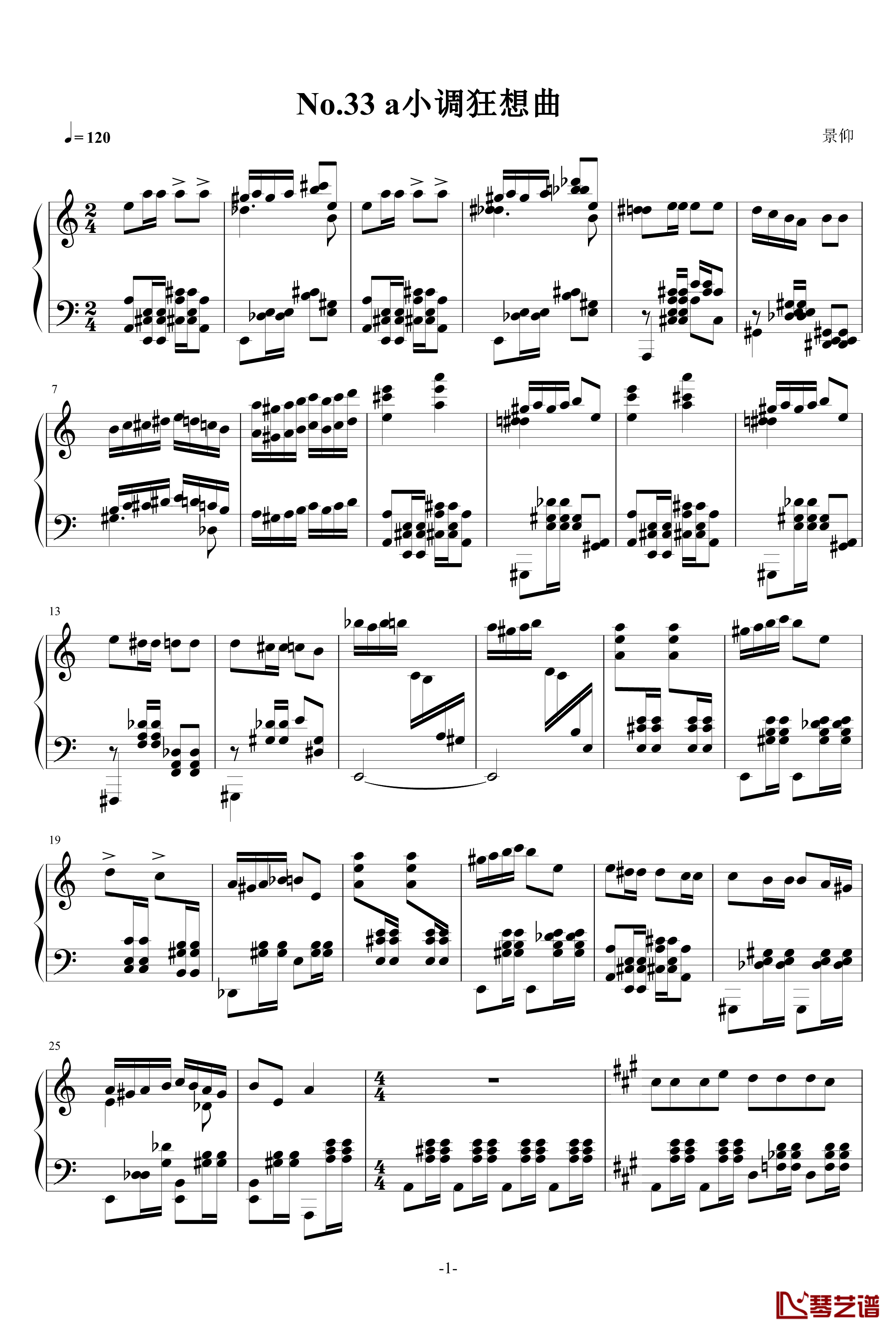 a小调狂想曲钢琴谱-84jimmy1