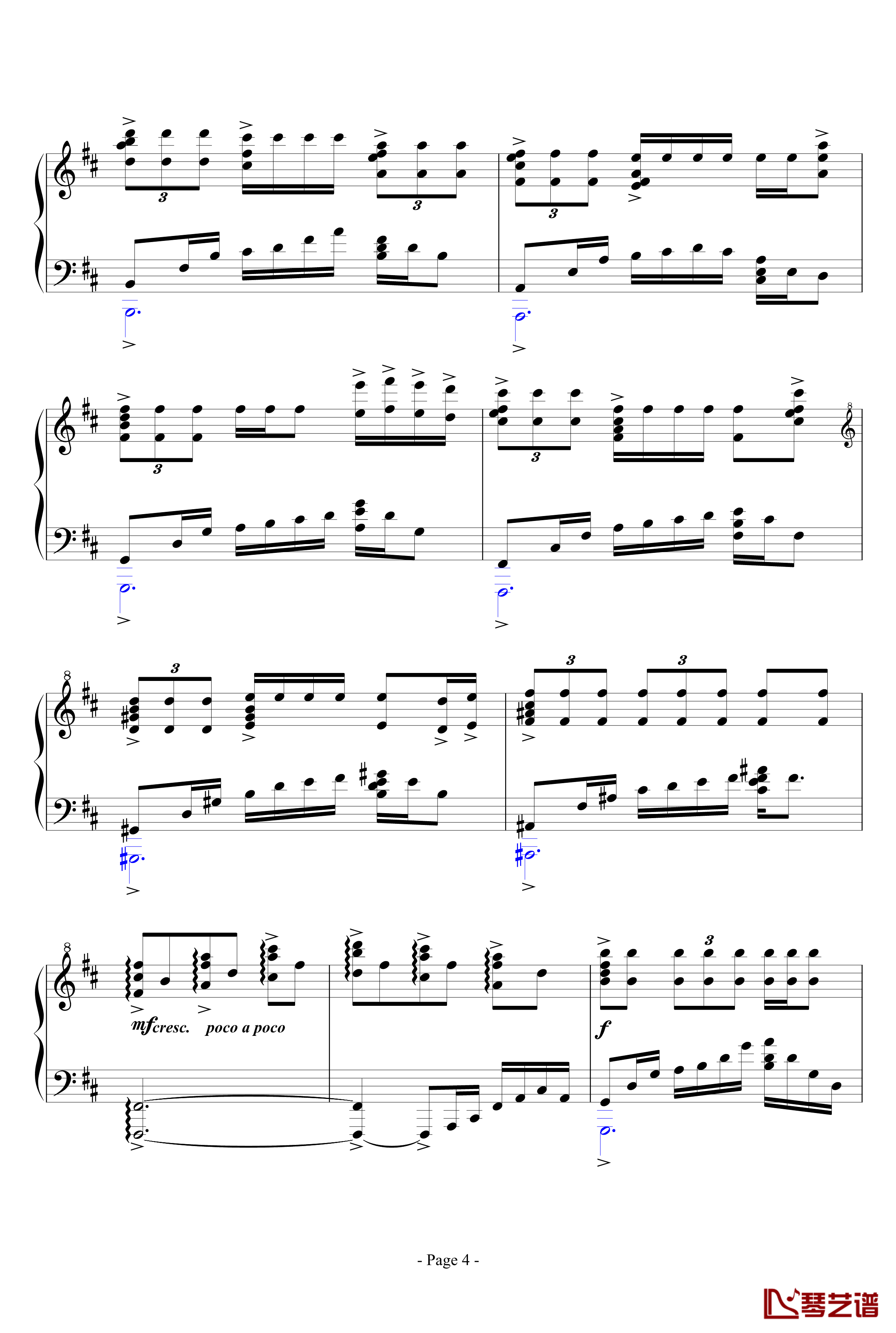 思绪之舞钢琴谱-lujianxiang5554