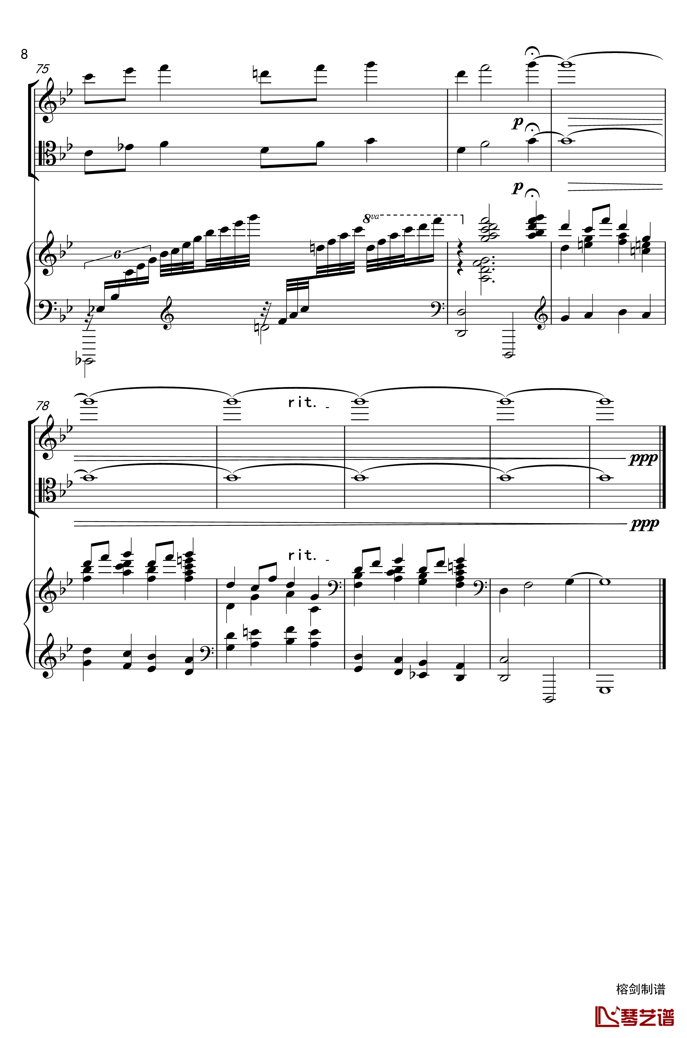 piano trio钢琴谱-lbg8