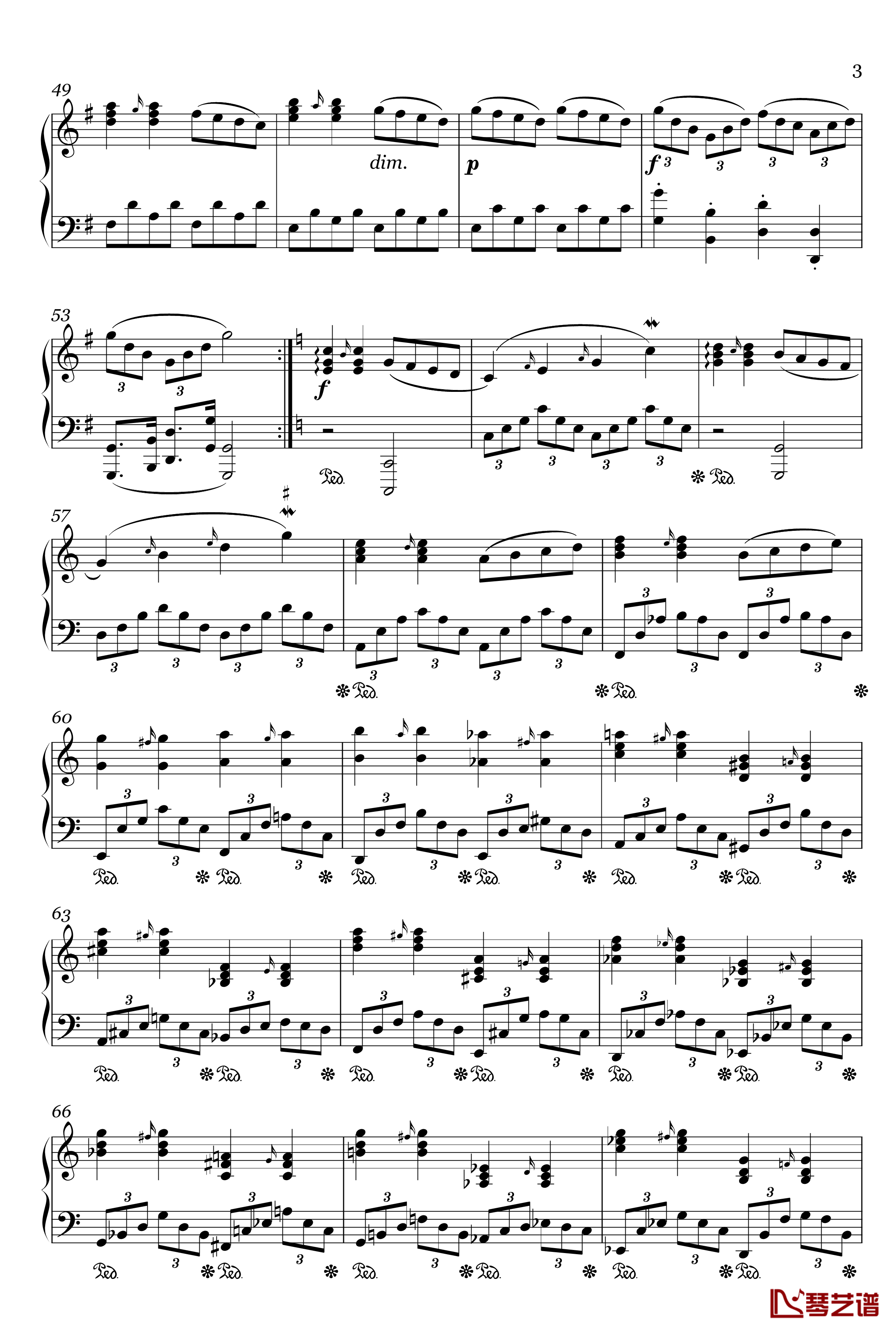 第1号钢琴奏鸣曲“幻灭”钢琴谱-作废-张三刀3