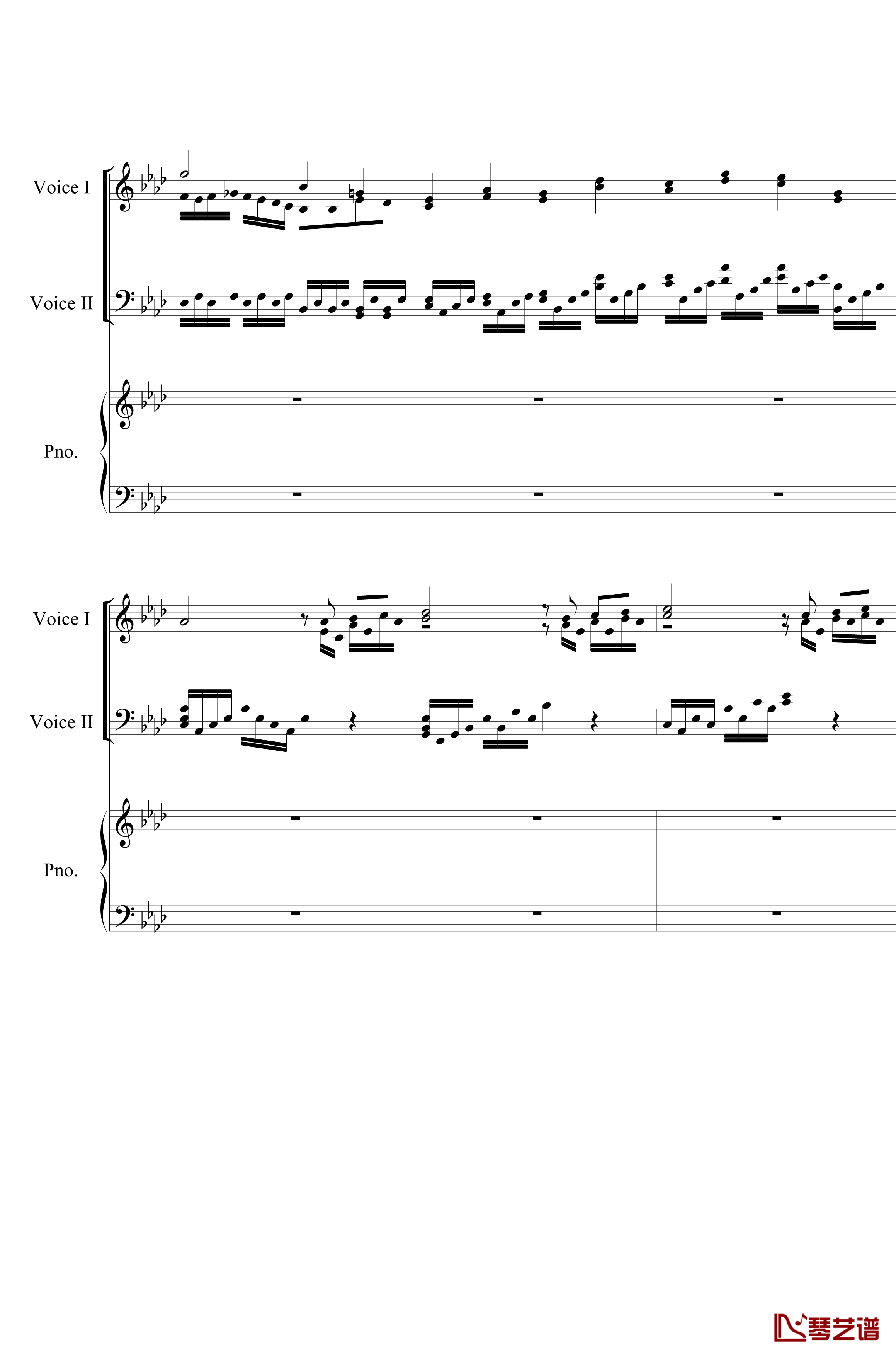 Piano Concerto No.2 钢琴谱-mov.3-nzh19343