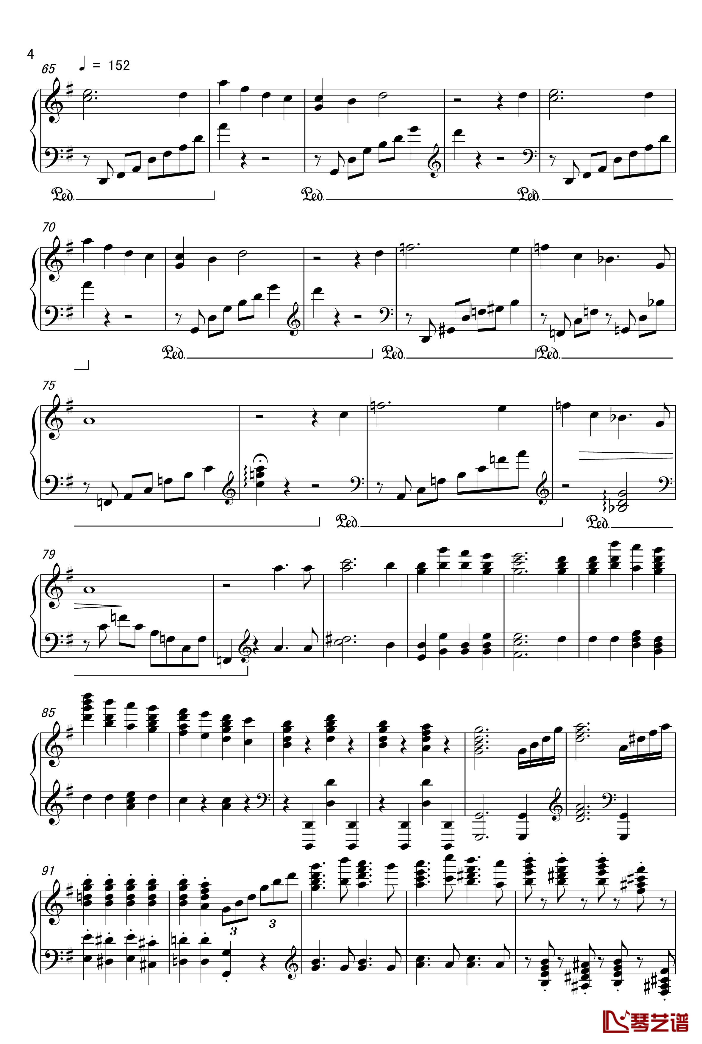 新世界钢琴协奏曲钢琴谱-马克西姆-Maksim·Mrvica4