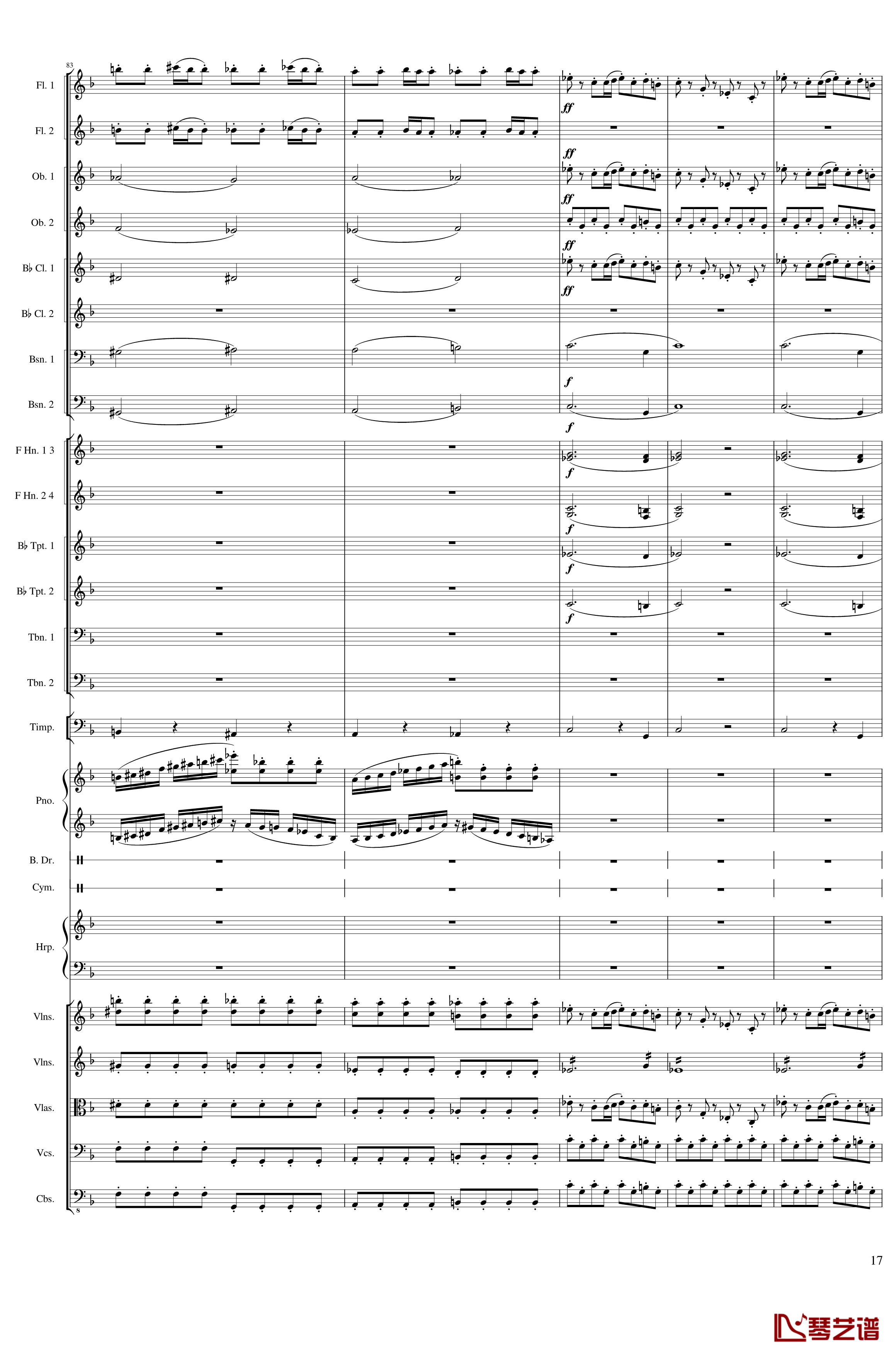 Piano Concerto No.8, Op.123 I.钢琴谱-一个球17