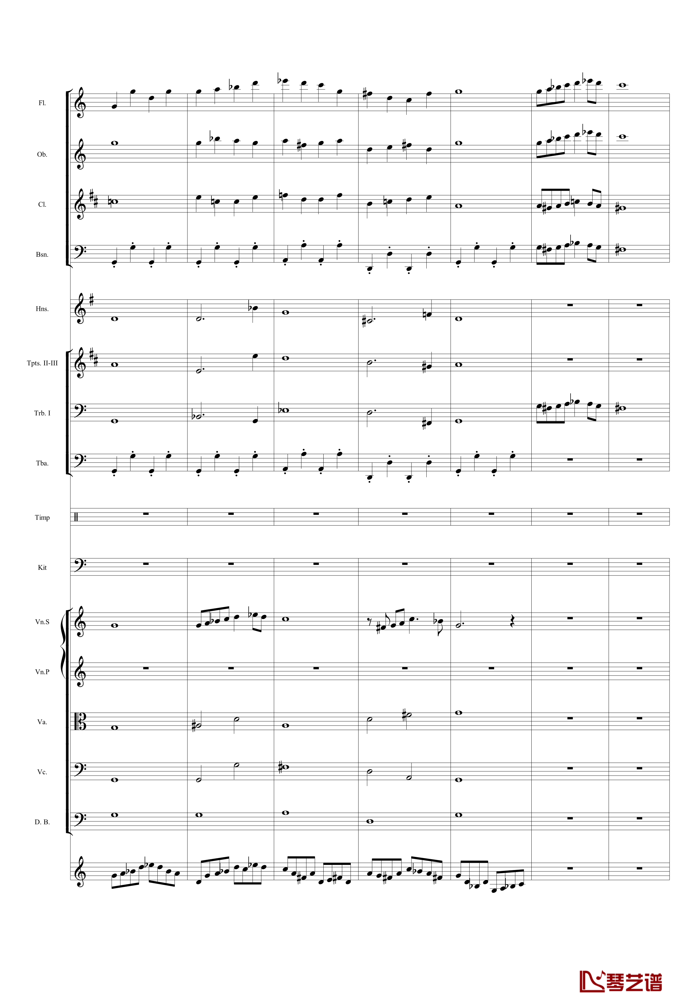 华丽乐章No.1钢琴谱-幻想-gyf5134