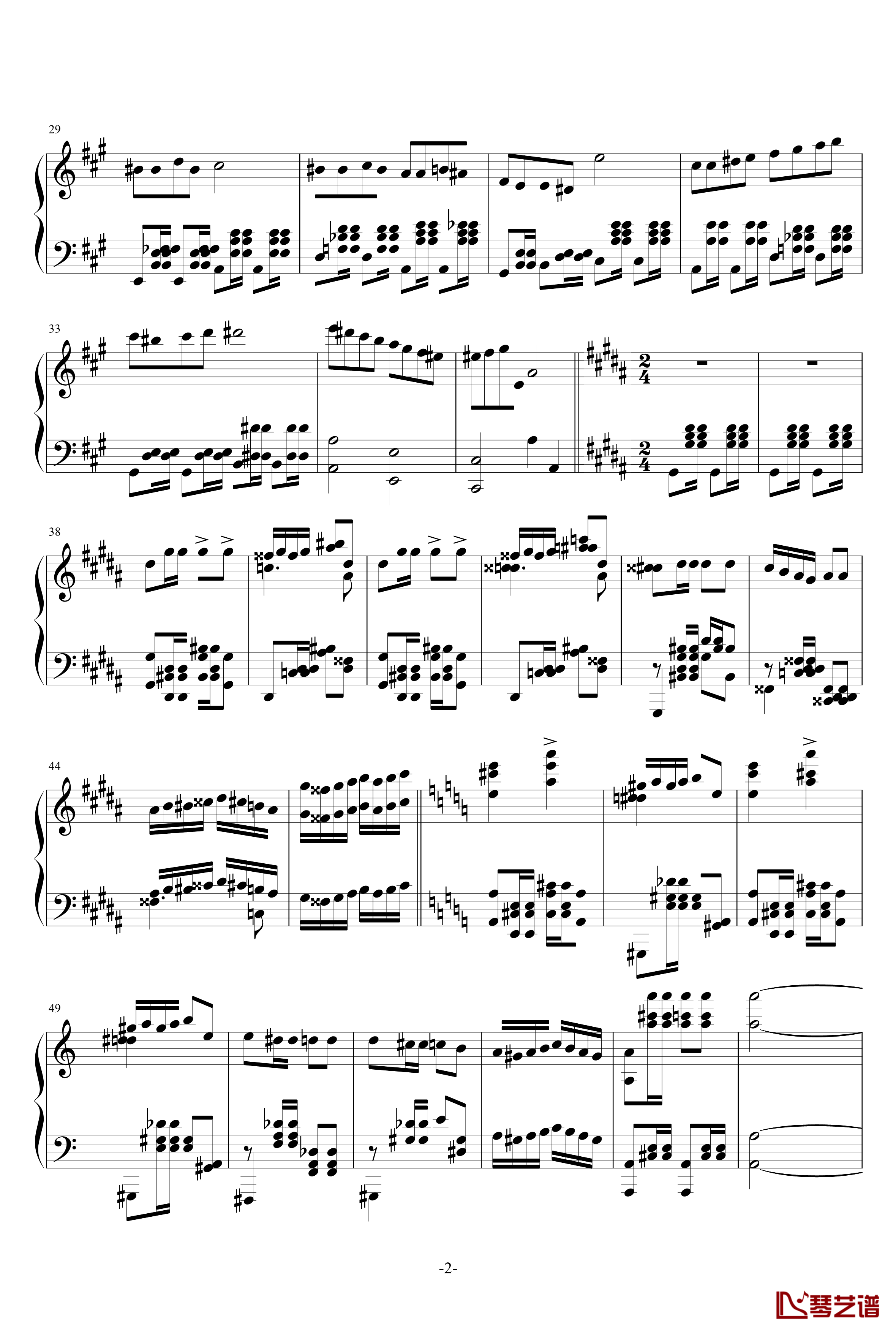 a小调狂想曲钢琴谱-84jimmy2