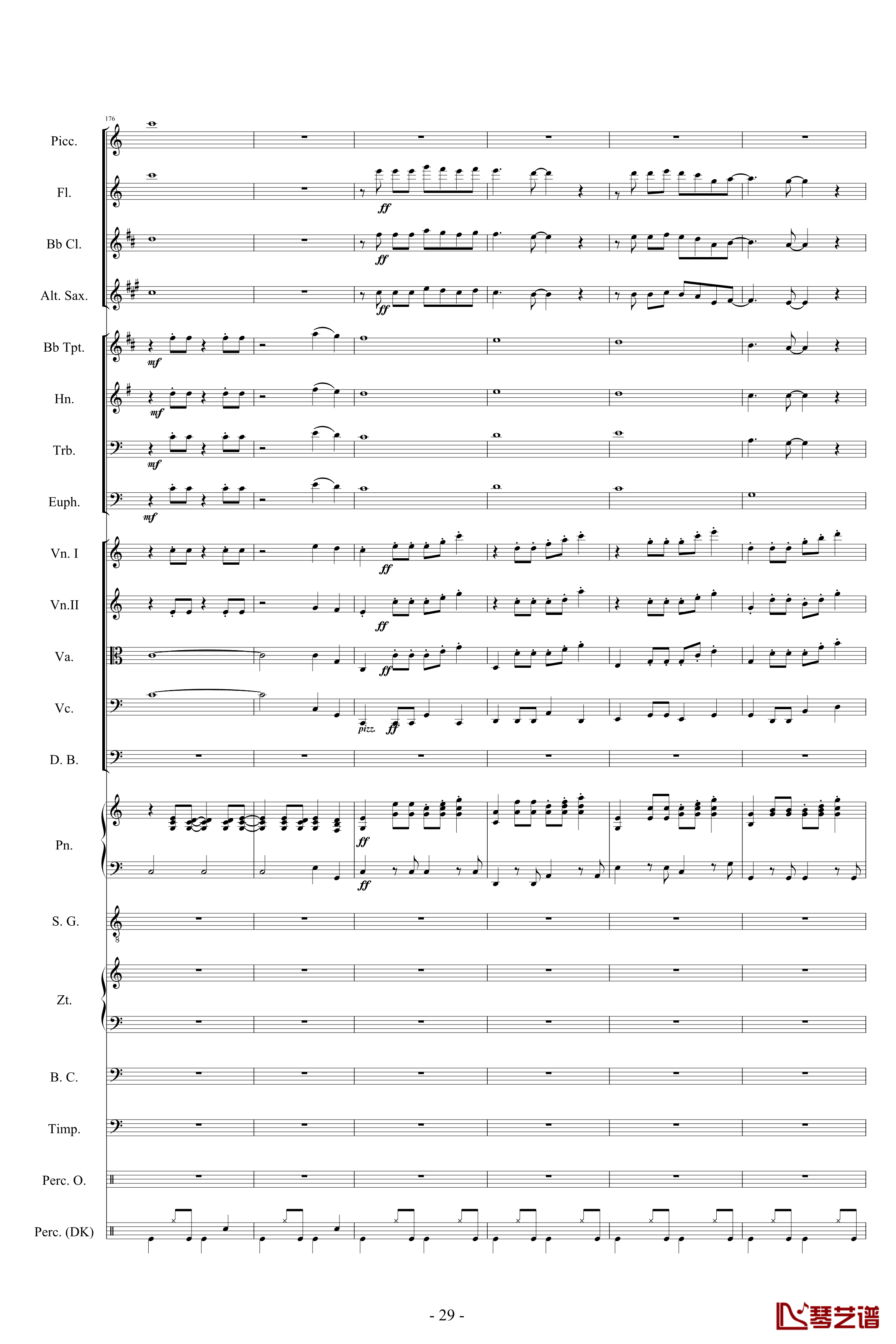 迪士尼組曲-小交響樂版钢琴谱-Disney Medley-迪士尼29