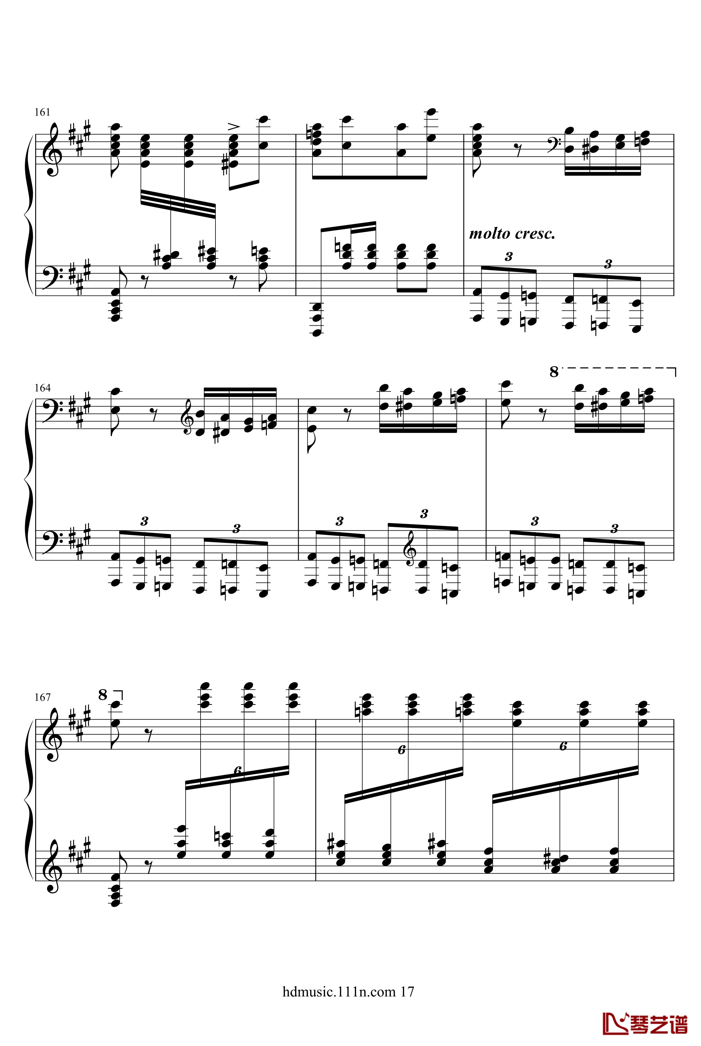 土耳其进行曲钢琴谱-原版-瓦洛多斯17