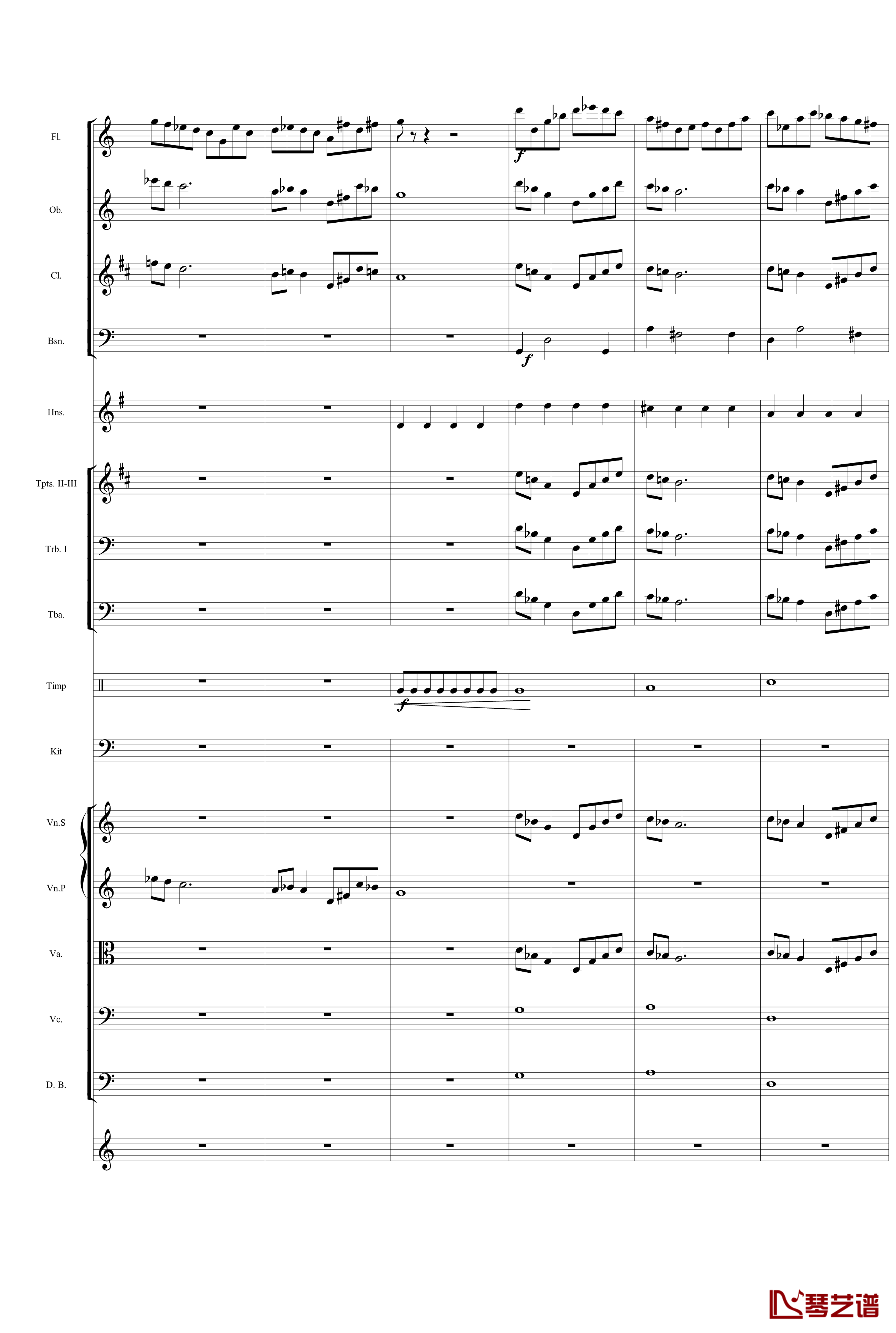 华丽乐章No.1钢琴谱-幻想-gyf5136