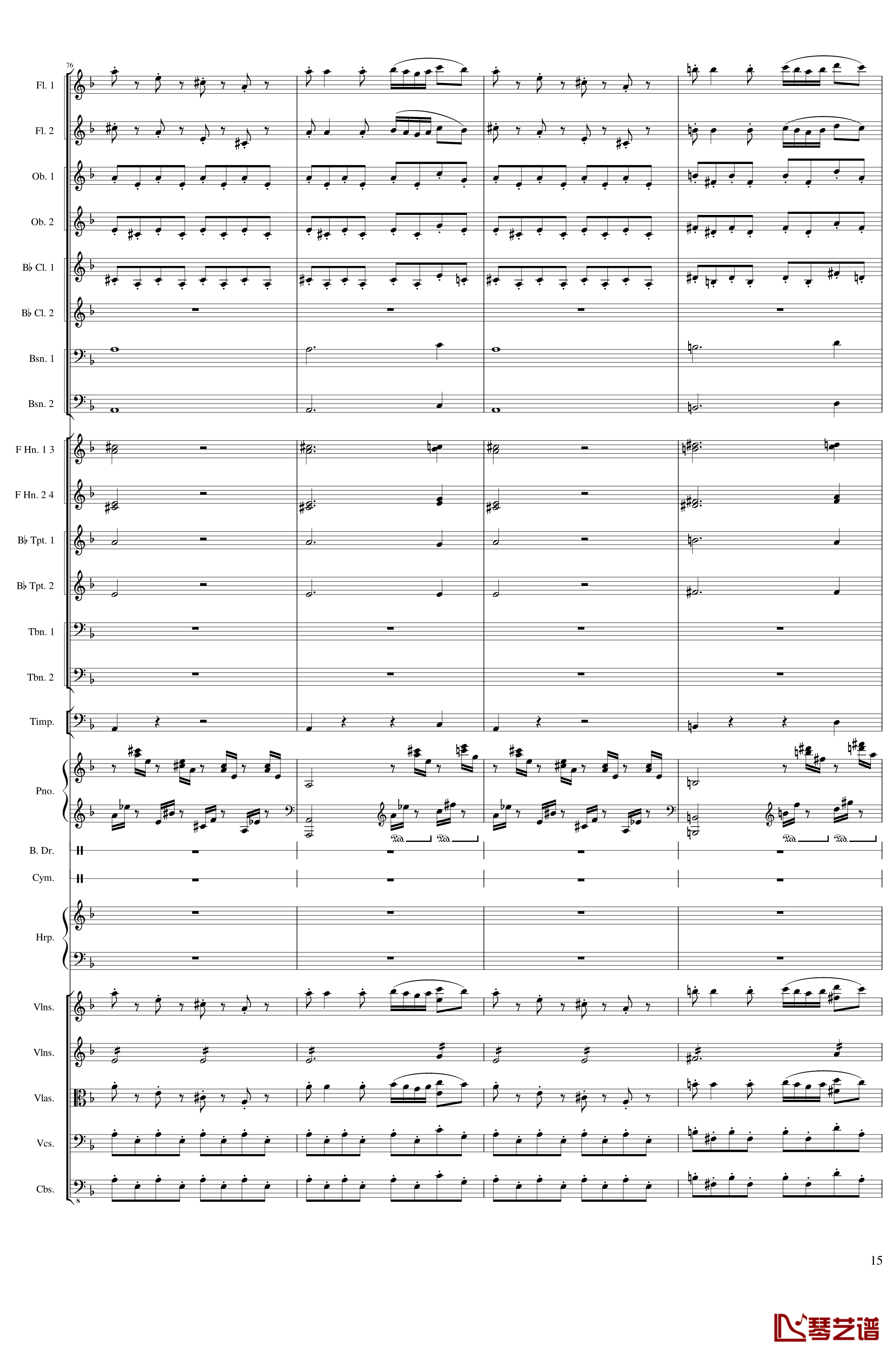 Piano Concerto No.8, Op.123 I.钢琴谱-一个球15