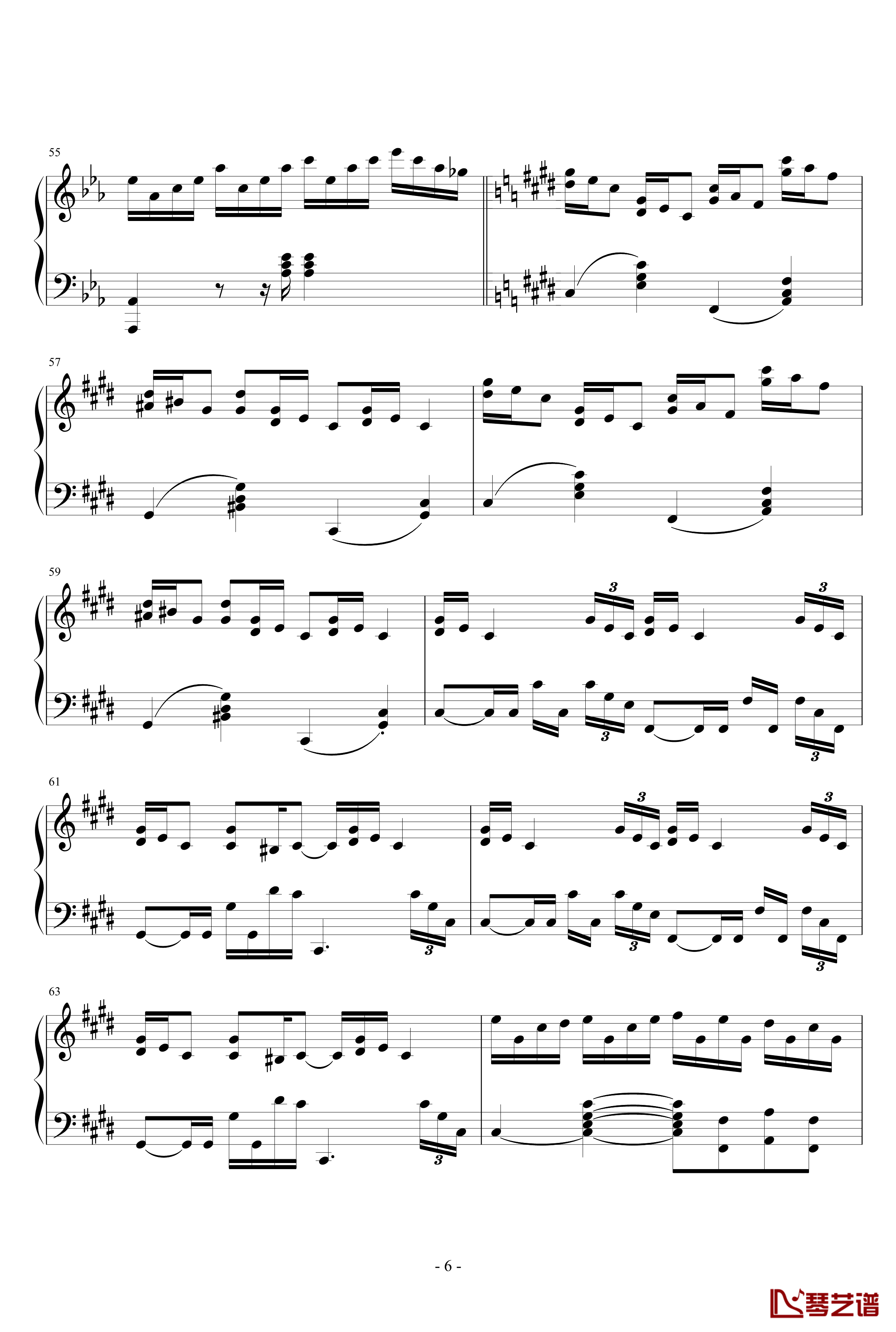 克罗地亚狂想曲钢琴谱-天津演奏会原版-马克西姆-Maksim·Mrvica6