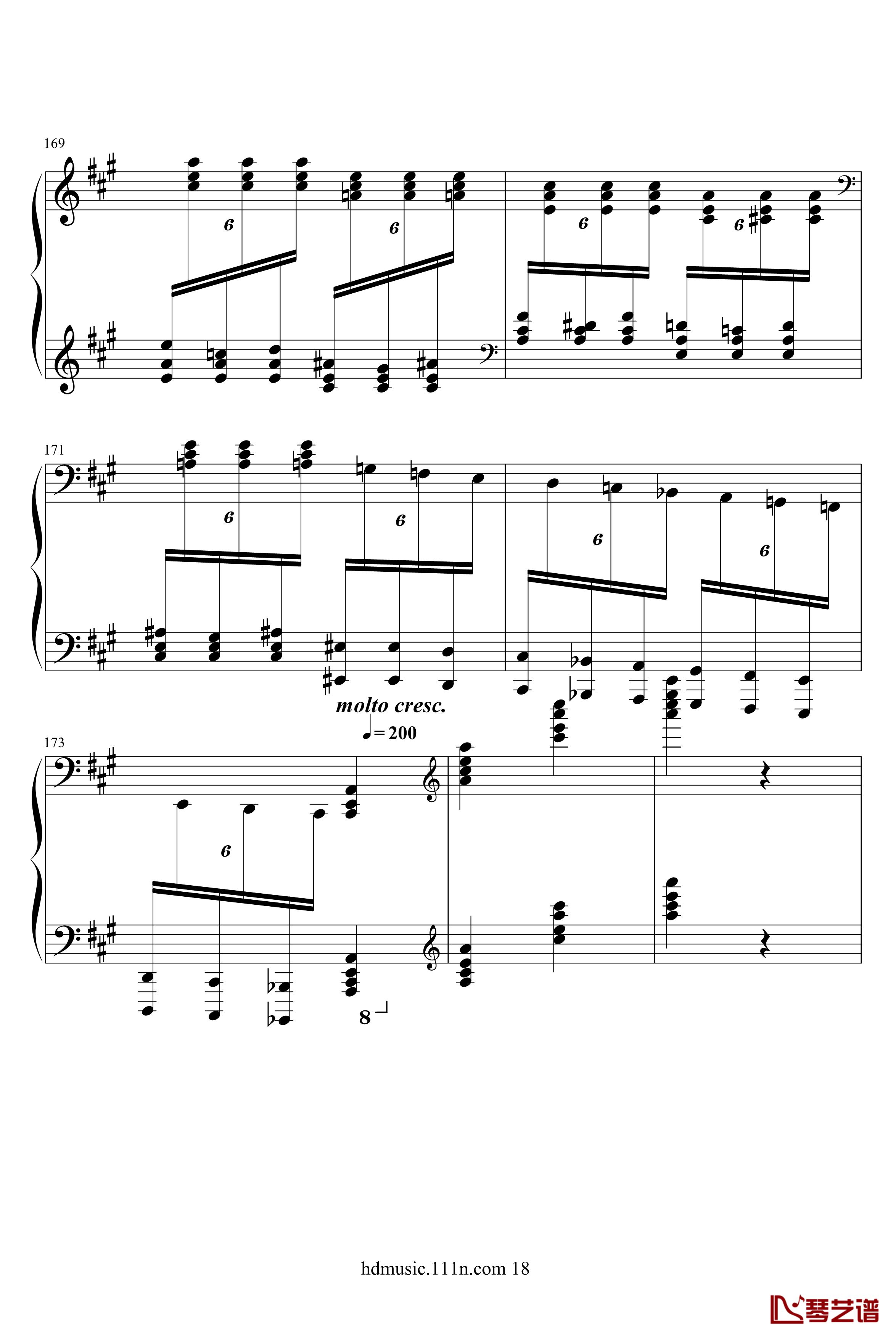 土耳其进行曲钢琴谱-原版-瓦洛多斯18