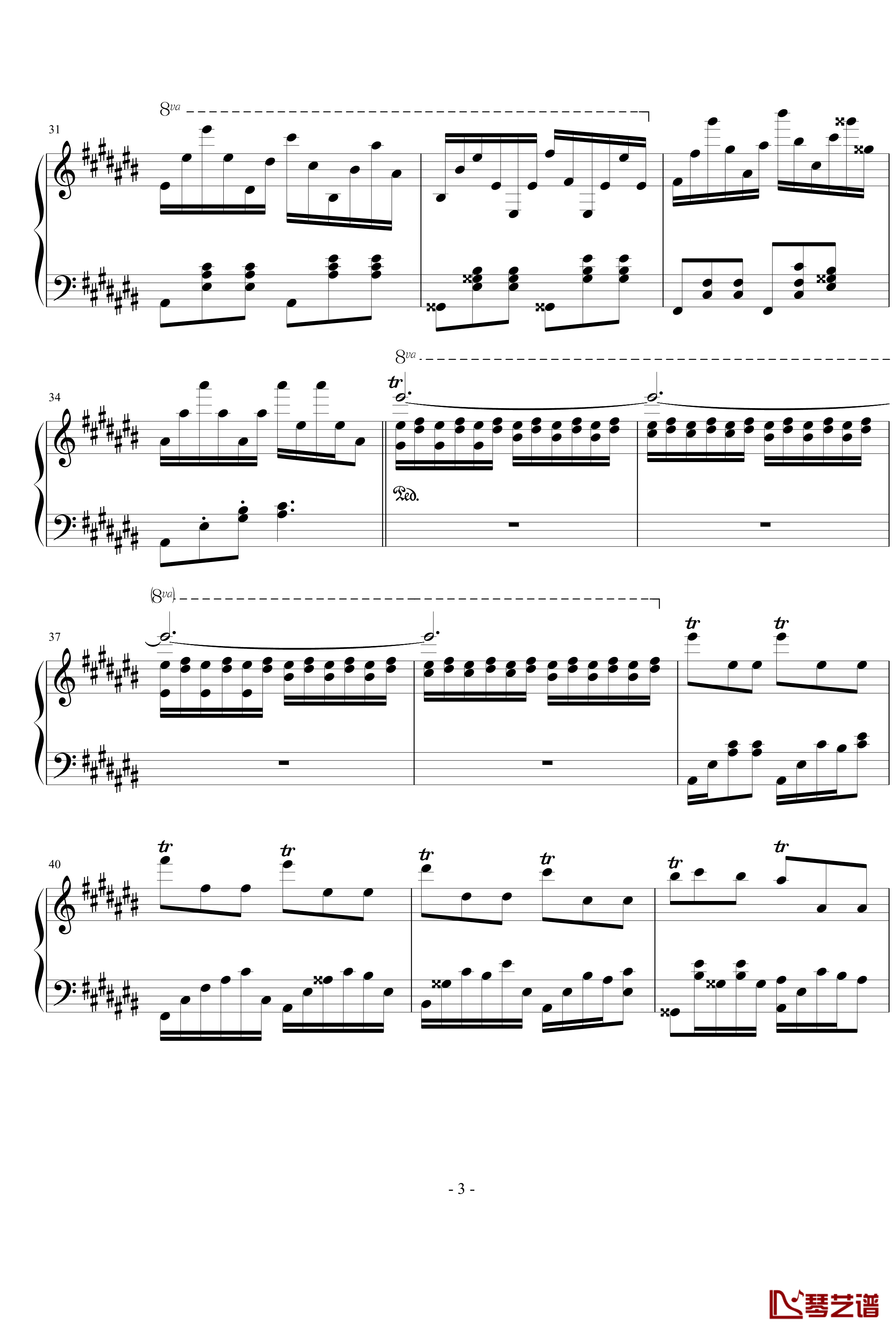 The Music Box钢琴谱-李方略3