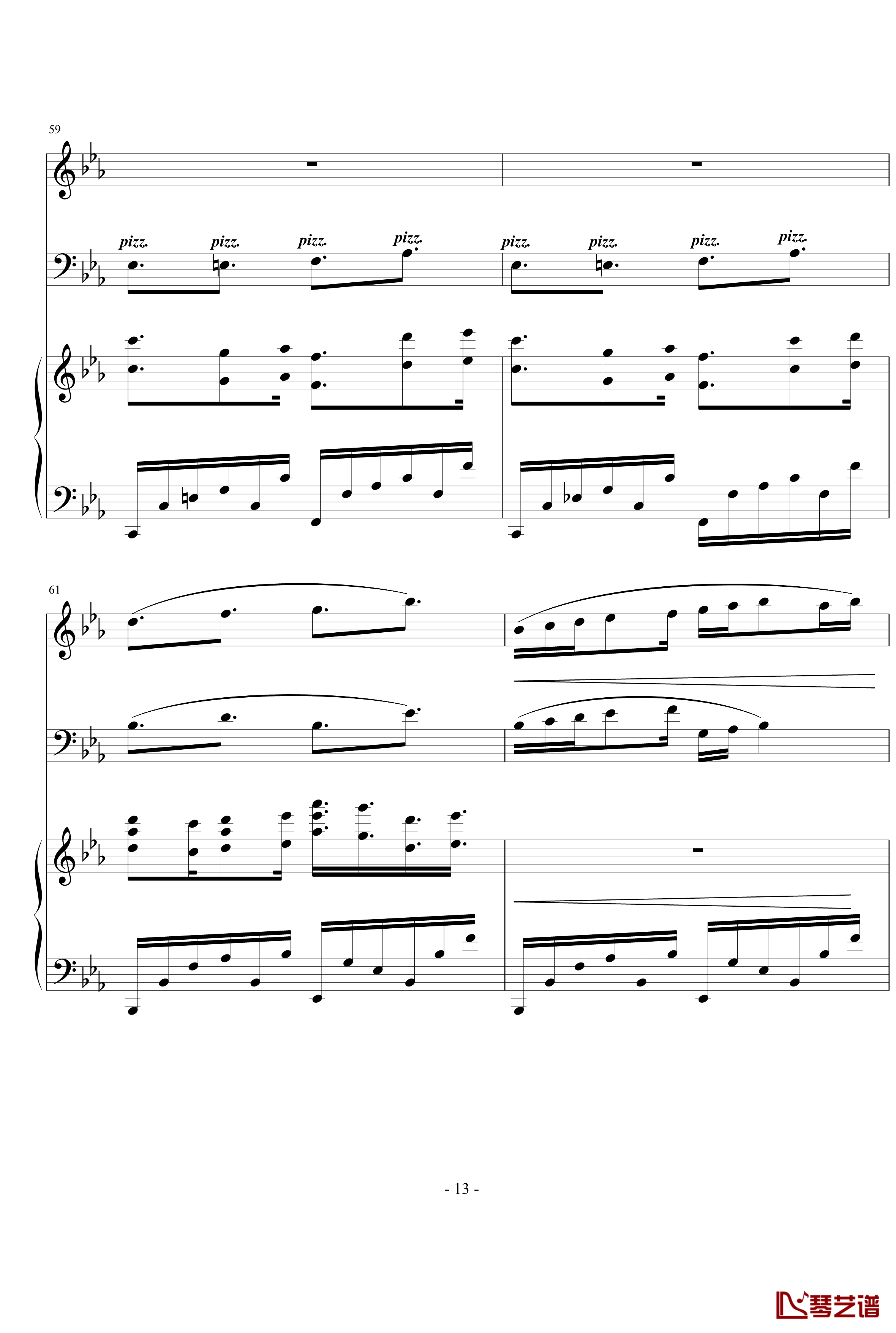 Trio piece钢琴谱-nyride-随写三重奏小品13