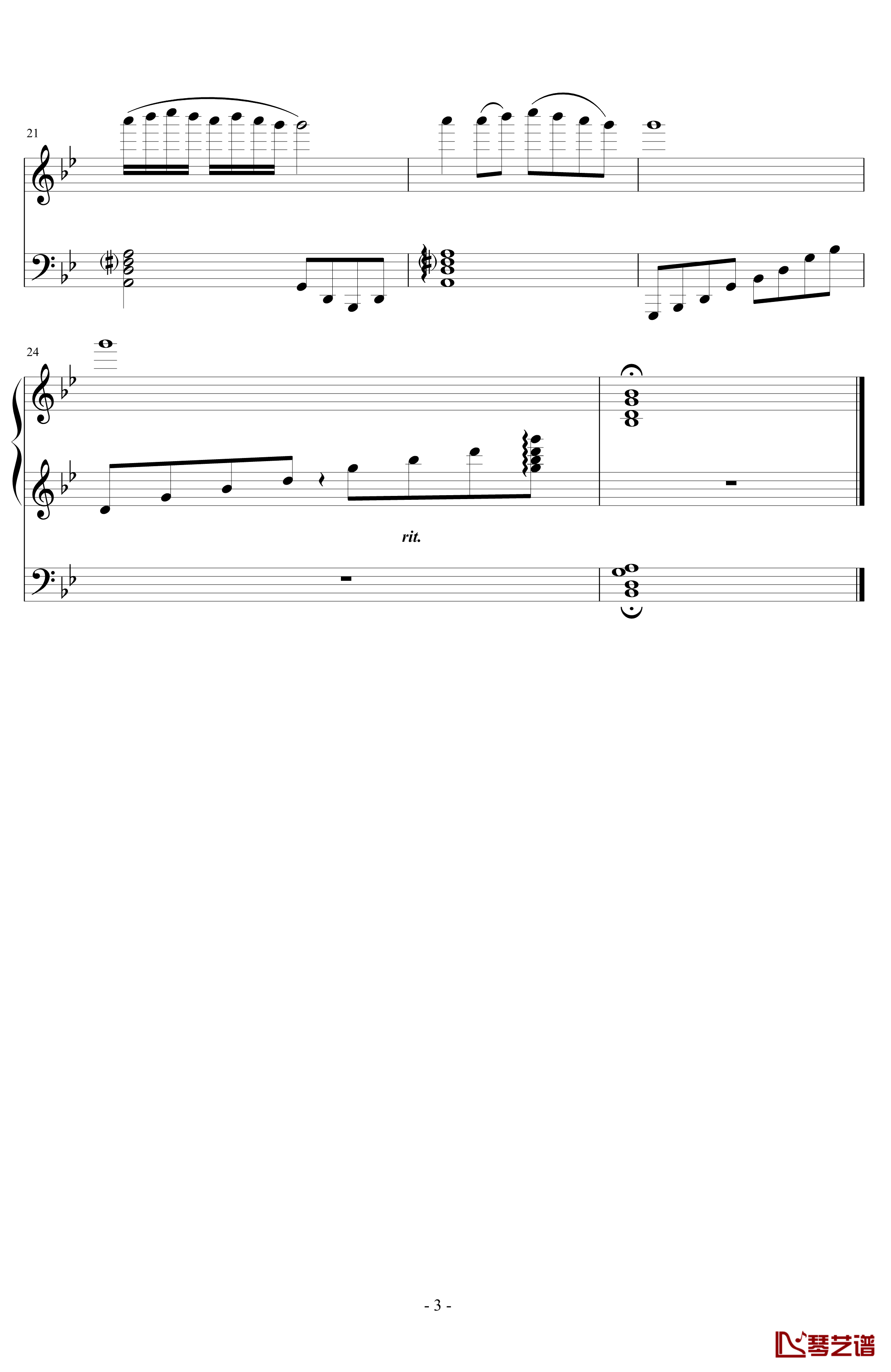 小变奏曲钢琴谱-丁晓峰3