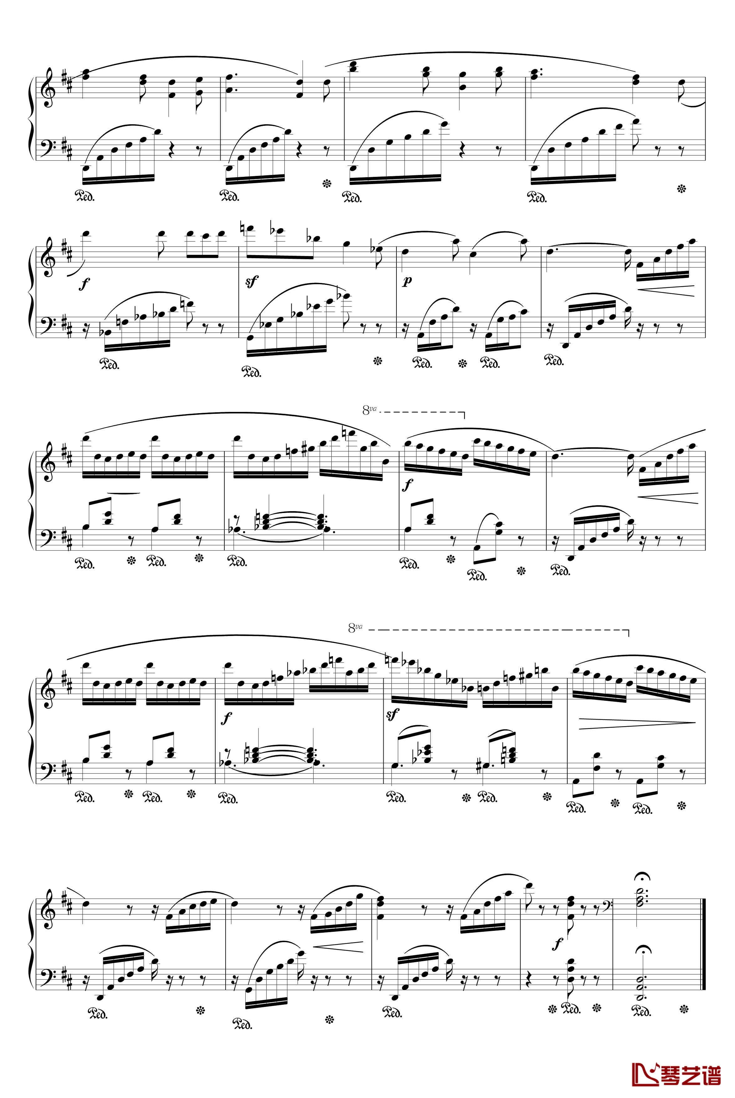 蝴蝶钢琴谱-默克尔3
