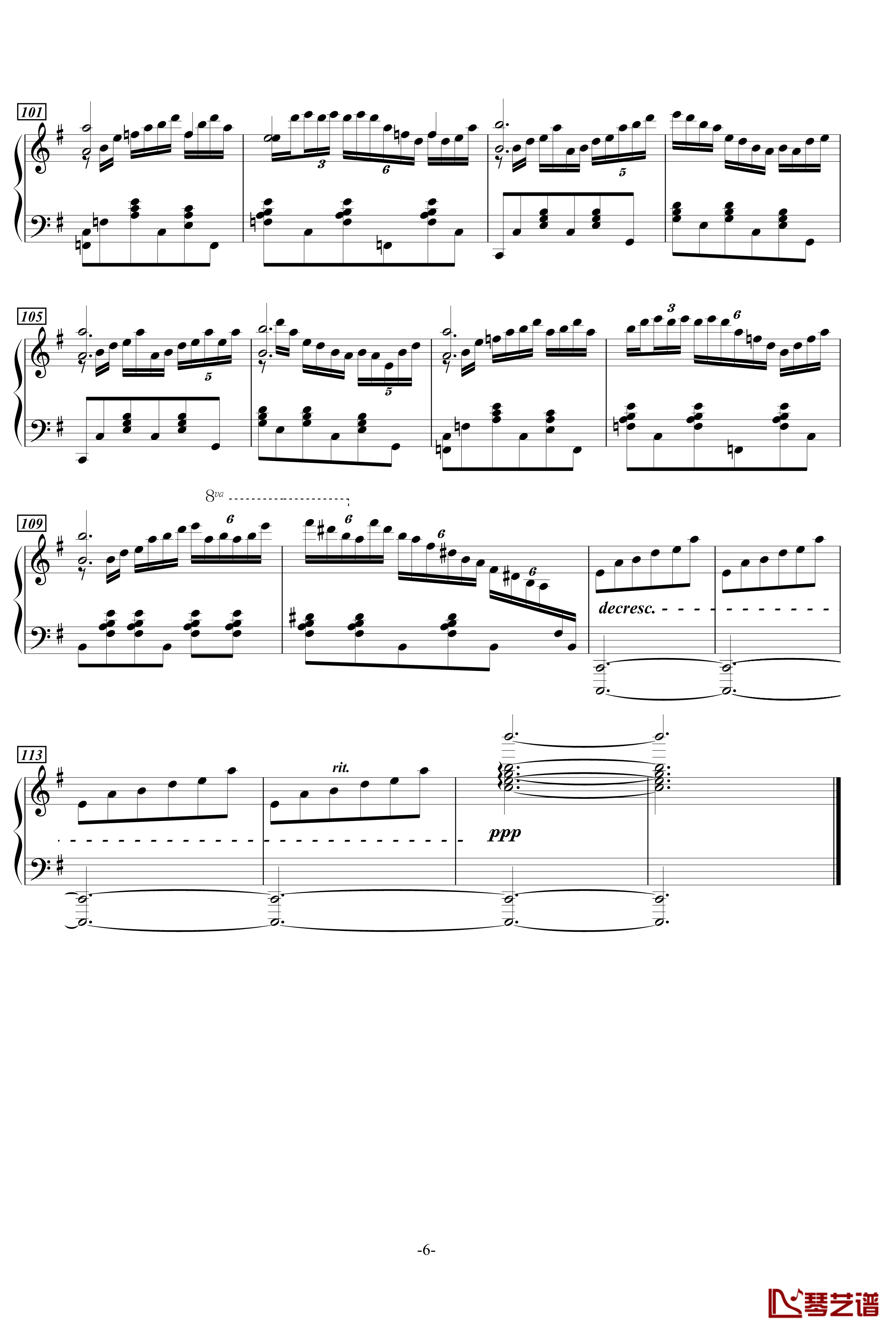 Aragami钢琴谱-Deemo6