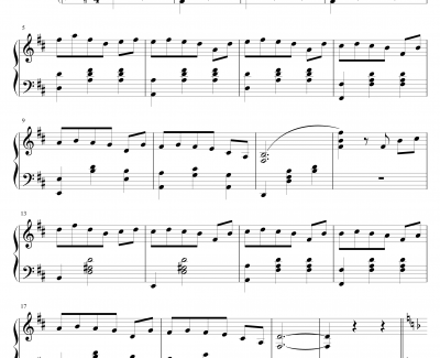 小圆舞曲钢琴谱-Op.97  No.3-西贝柳斯