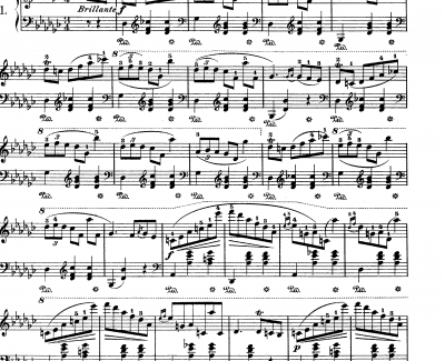 降G大调圆舞曲钢琴谱-Op70No.1-肖邦-chopin
