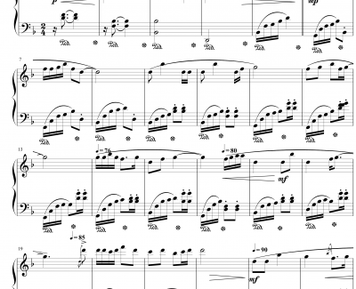 逍遥乐钢琴谱-Op.CZ.1-jerry5743