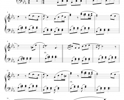 Charlottes Gramophone钢琴谱-送来的自由-谜之声实况