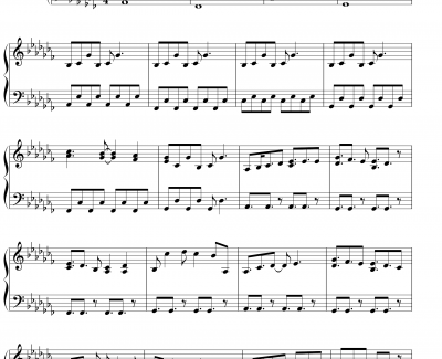 サイレントマジョリティー钢琴谱-欅坂46