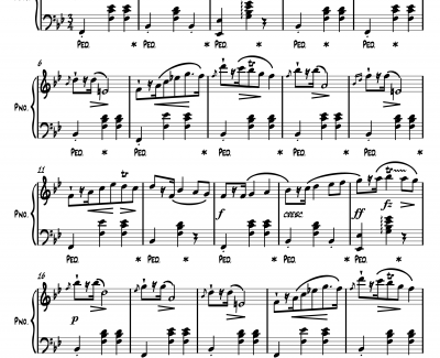 Mazurkas Op 7 No 1钢琴谱-肖邦-chopin