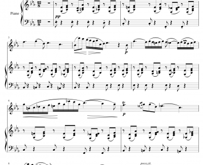 小提琴独奏-肖邦夜曲2钢琴谱-肖邦-chopin