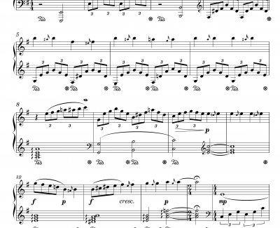 第1号钢琴奏鸣曲“幻灭”钢琴谱-作废-张三刀