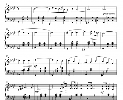 圆舞曲No.1 钢琴谱-音效完美-gyf513