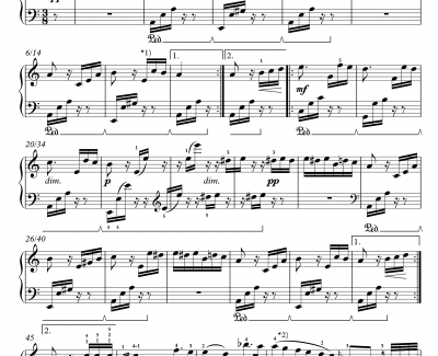 献给爱丽丝钢琴谱-Für Elise-贝多芬-beethoven