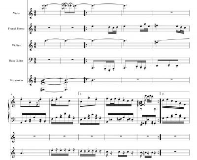 月の六重奏钢琴谱-A弦-airoad