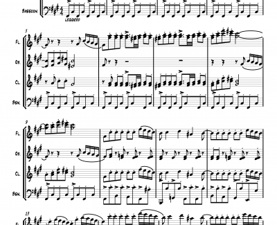 四小天鹅舞曲钢琴谱-柴科夫斯基-Peter Ilyich Tchaikovsky