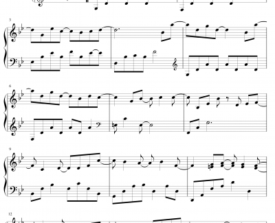 The Things I Really钢琴谱-Yiruma